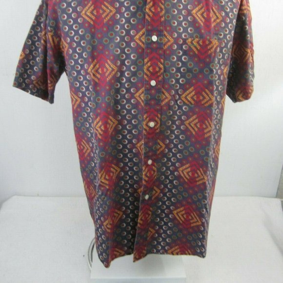 Vintage Tommy Hilfiger shirt geometric 1990s - Picture 4 of 8